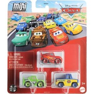 Disney Pixar Cars Mini Racers - 3 pack